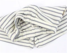 Petit Piao blue mist stribet shorts